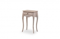 Nightstand - Wavy - Whyte - Solid teak